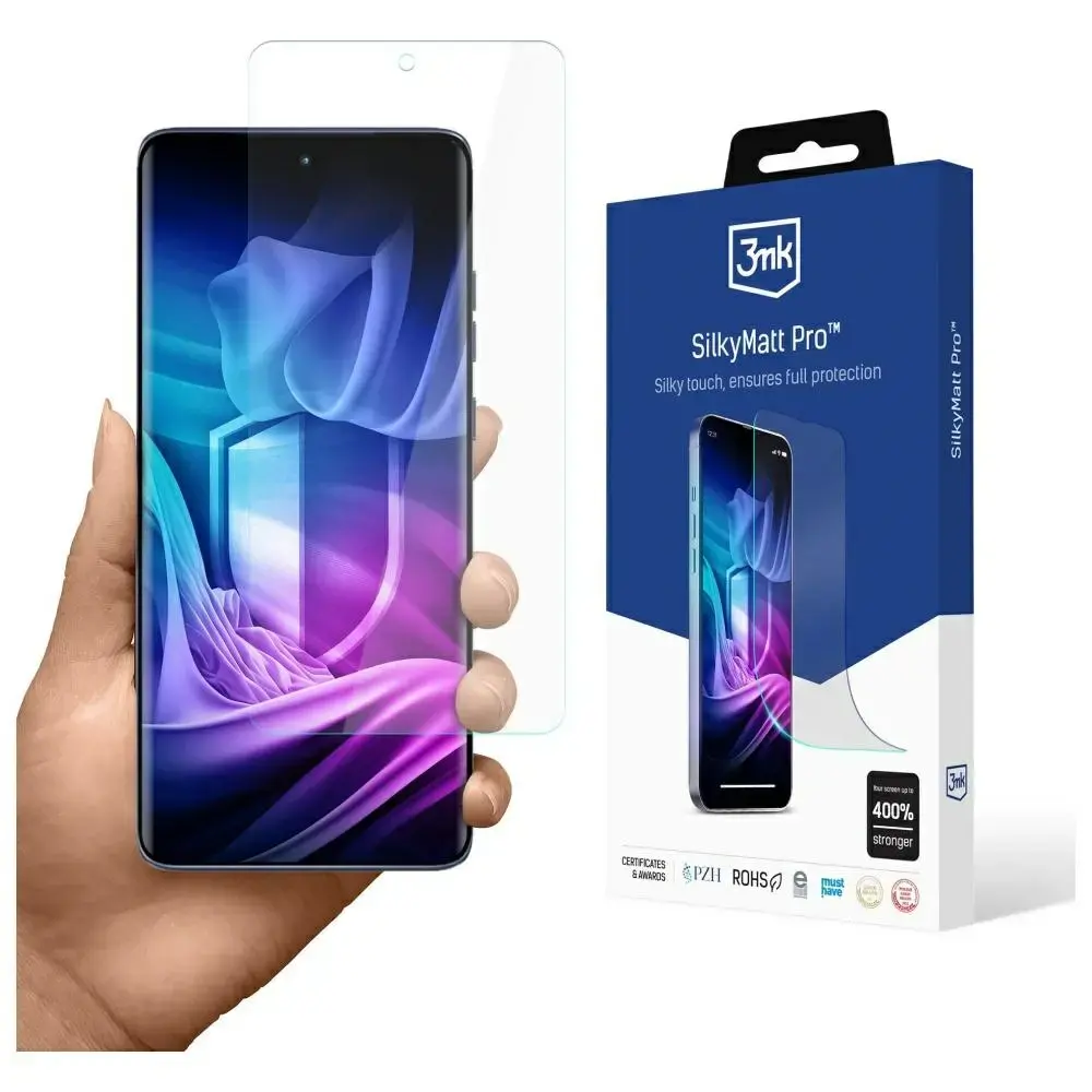 3mk Silky Matt Pro aizsargplēve telefona ekrānam Motorola Edge 60 Fusion