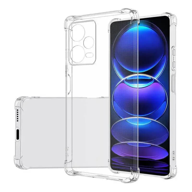 Fusion anti shock maciņš telefonam Redmi Note 12 4G caurspīdīgs
