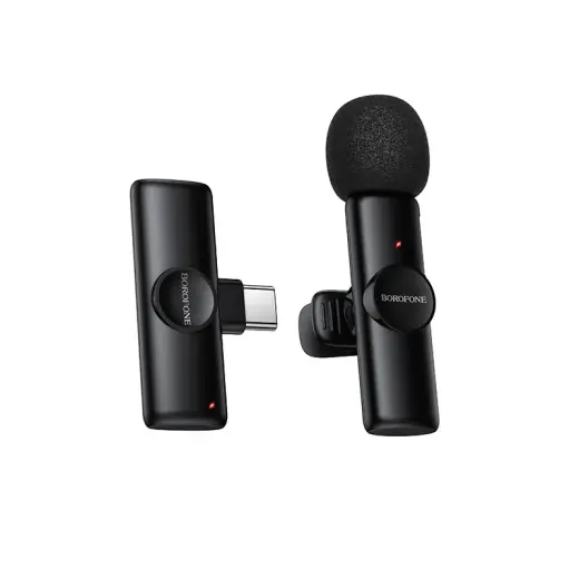 Borofone Lavalier wireless microphone BFK16 Winner Type C black