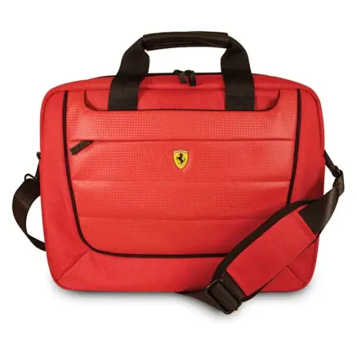 Ferrari Scuderia nešiojamojo kompiuterio krepšys 16" raudonas