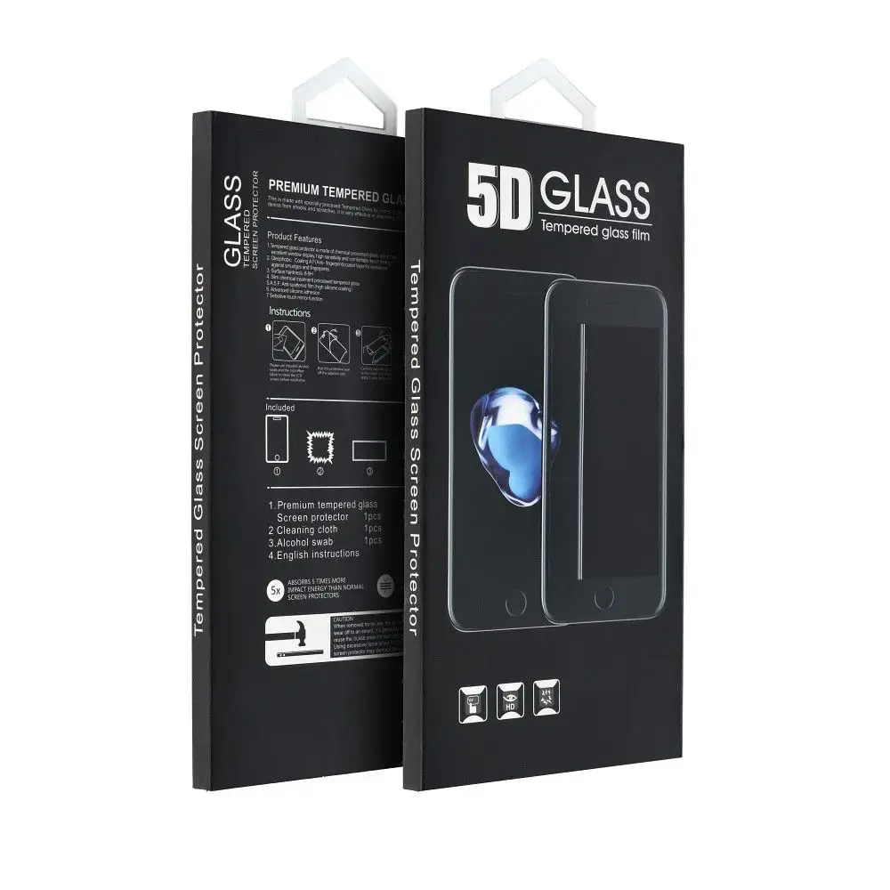 5D Full Glue aizsargstikls telefona ekrānam iPhone 14 Pro Max (privātuma efekts)