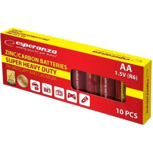 Esperanza EZB201 R06-10BB (AA) Blister Pack 10pcs