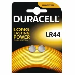 Duracell LR44 (AG13) Blistera iepakojumā 2gb.
