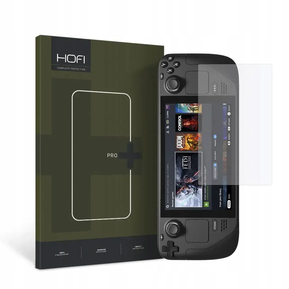 TEMPERED GLASS HOFI GLASS PRO+ STEAM DECK | OLED CLEAR