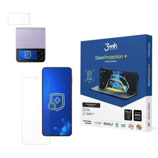 3mk SilverProtection+ Folded Edition aizsargplēve telefona ekrānam Samsung Galaxy Z Flip 5 (F731)