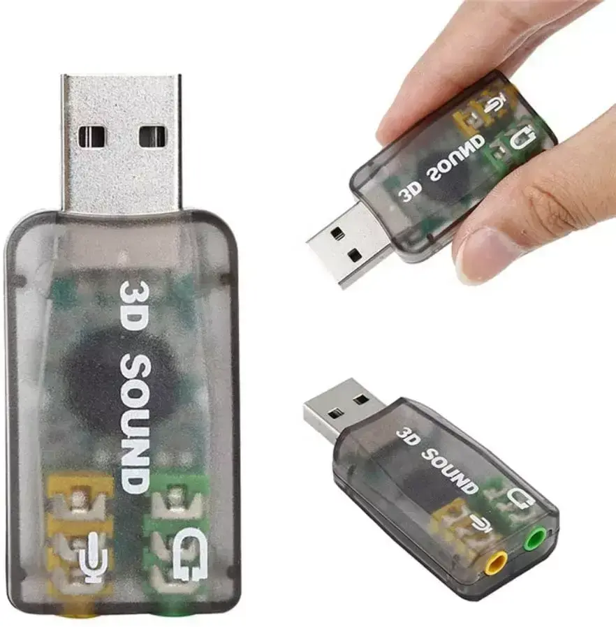 Fusion USB skaņas karte 3D | 5.1