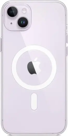 Apple MPU43ZE/A Caurspīdīgs maciņš ar MagSafe atbalstu telefonam iPhone 14 Plus caurspīdīgs