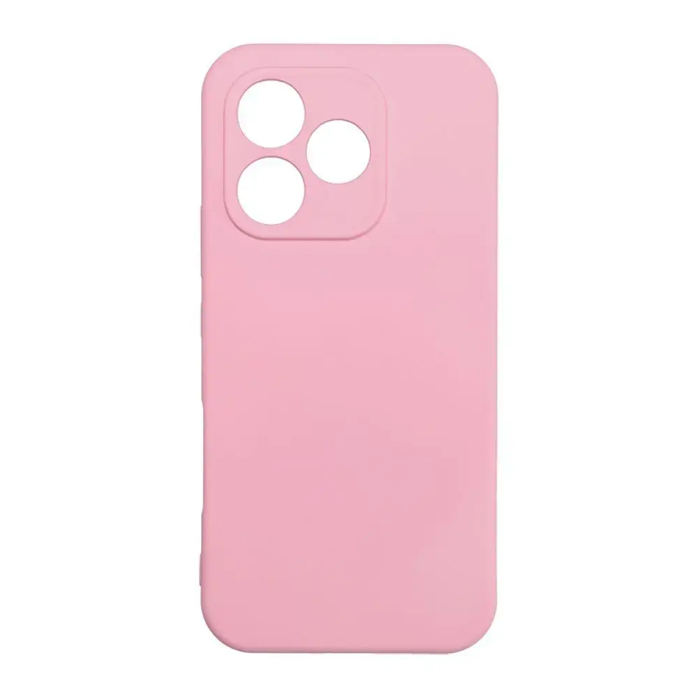 Case for Honor 600 LITE Silicone powder pink