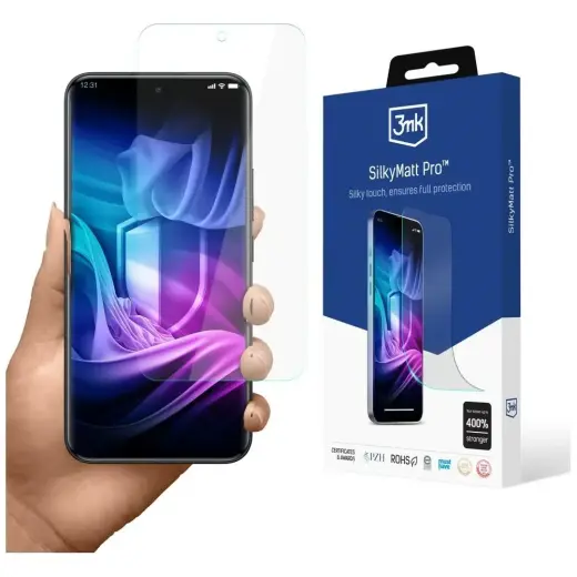 3mk Silky Matt Pro aizsargplēve telefona ekrānam Redmi Note 15 Pro+ 5G