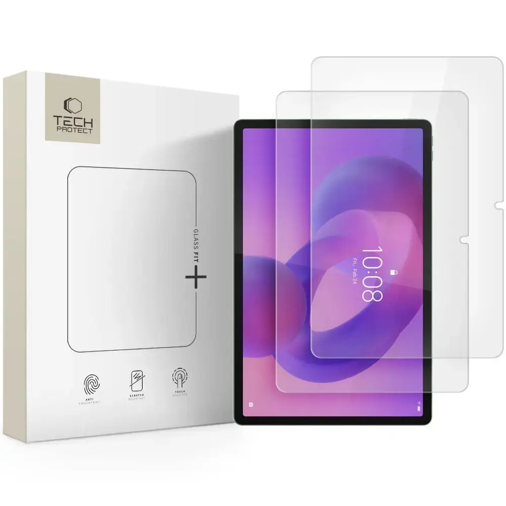 SZKŁO HARTOWANE TECH-PROTECT GLASS FIT+ 2-PACK LENOVO IDEA TAB 11.0 TB-336 CLEAR