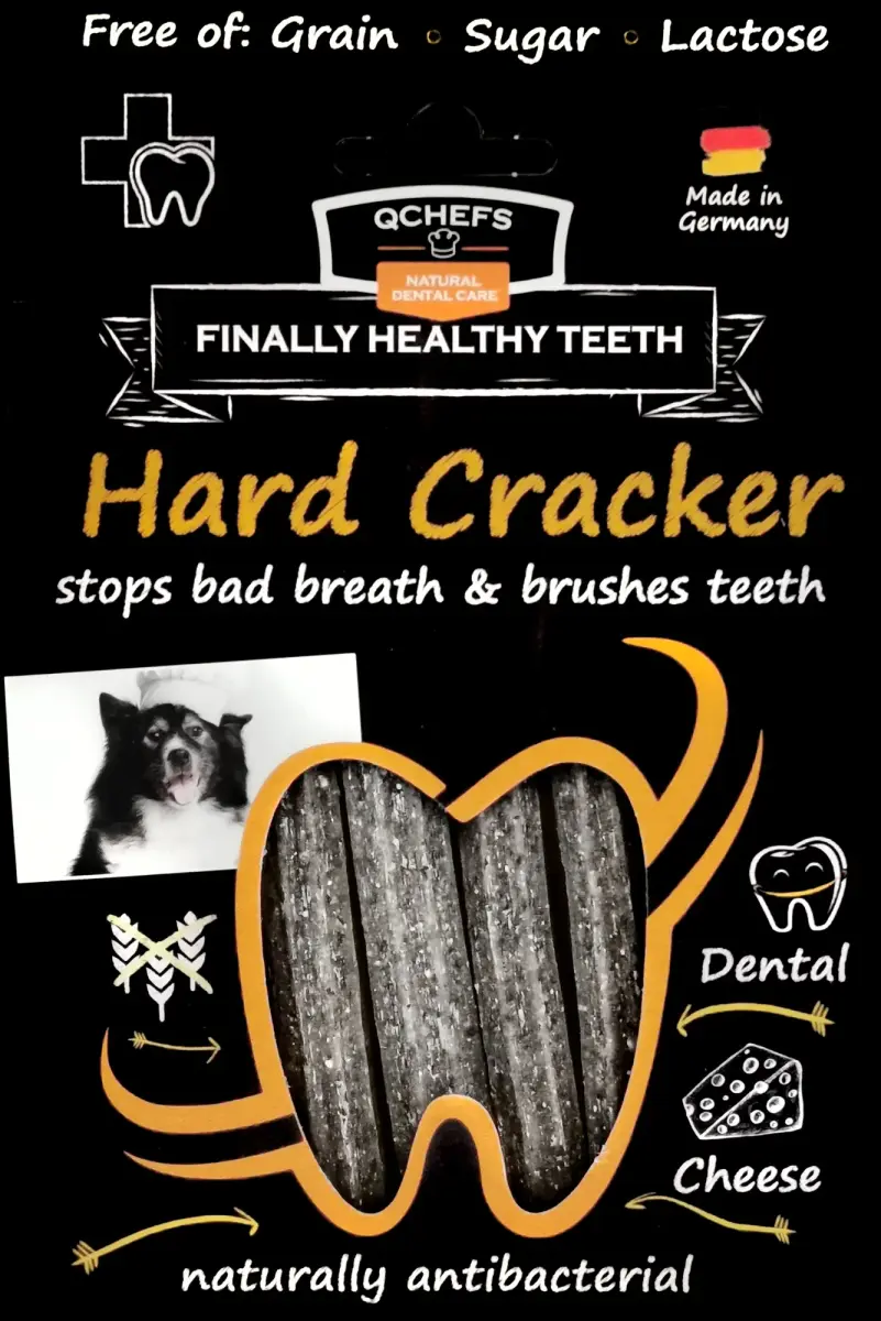 QCHEFS Kārums suņiem Hard Cracker 75 gr