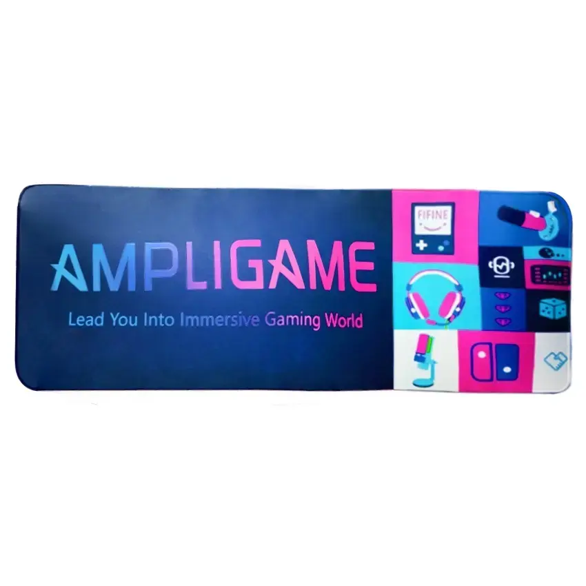 Fifine AmpliGame Navy Blue XL Gaming Mouse Pad (75x30 cm)