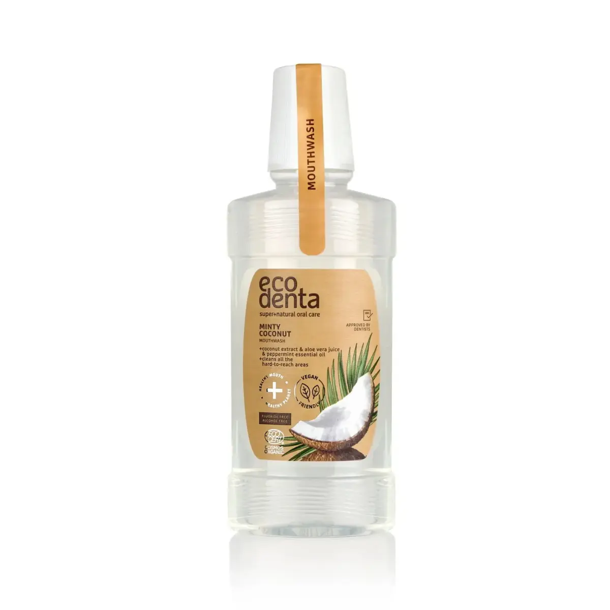 Ecodenta, Mouthwash, Coconut & Mint, Fresh Breath, 500 ml