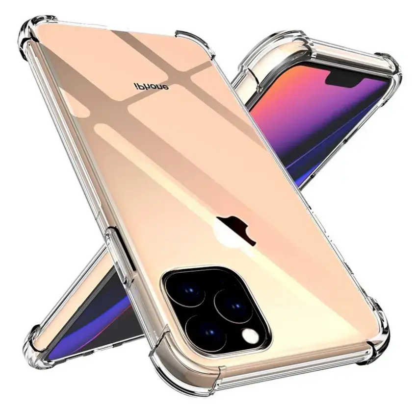 Fusion Anti Shock 1.5 mm maciņš telefonam iPhone 12 | iPhone 12 Pro caurspīdīgs