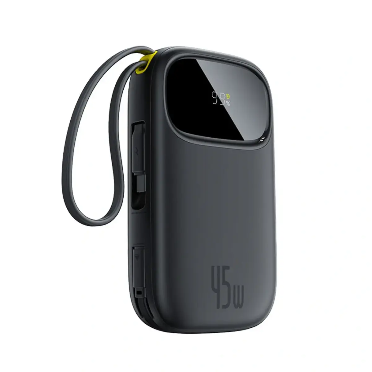 Baseus EnerFill FC31 QPow3 ārējais akumulators (powerbank) | 10 000 mAh | 45W | USB-C | LED ekrāns | melns