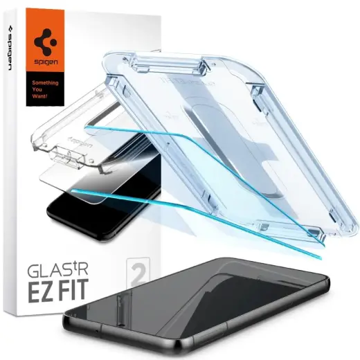Spigen EZ FIT защитное стекло для телефона Samsung Galaxy S23 прозрачный 2 шт.