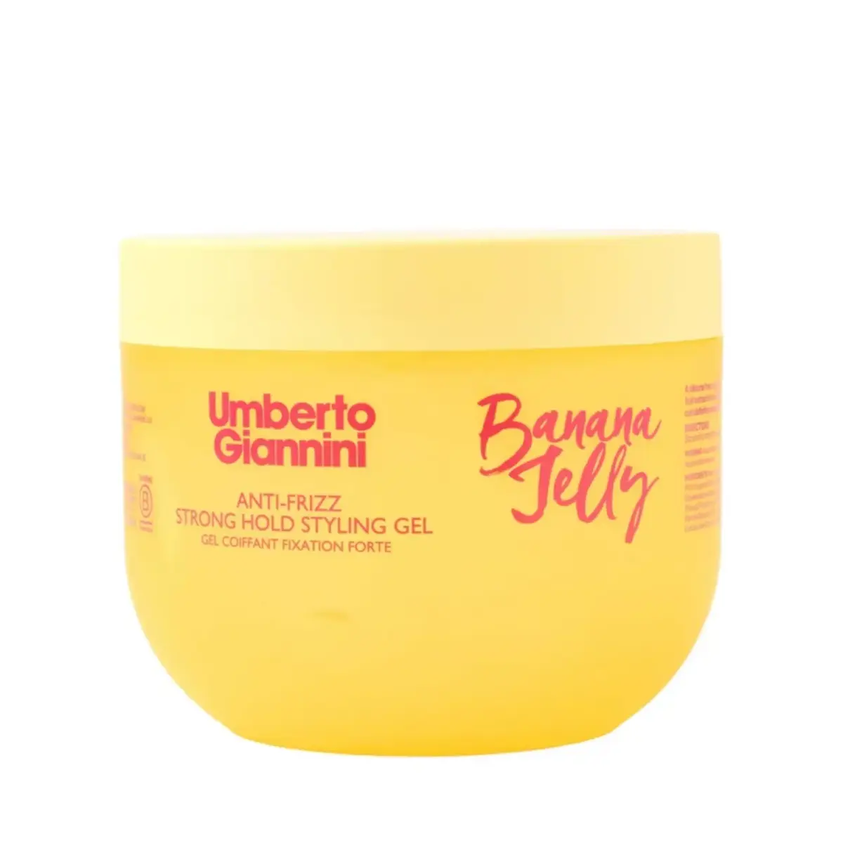 Umberto Giannini, Banana Jelly, Hair Styling Gel, Anti-Frizz & Curl Definition, Strong, 475 ml