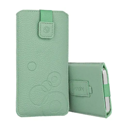 WONDER Deko Pouch Case (Size S) for Nokia 105 2019/150/216 green