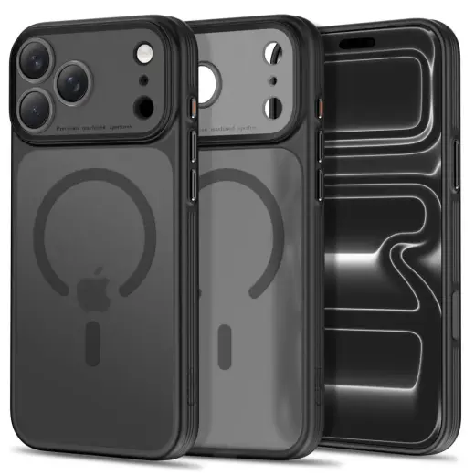 TECH-PROTECT MAGPRIME MAGSAFE CC telefono dėklas iPhone 17 Pro Max | iPhone 18 Pro Max juodas