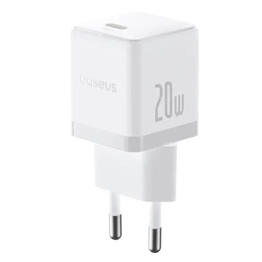 Baseus Palm tīkla lādētājs | 20W | PD | USB-C | balts