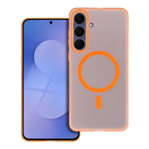 Case for Xiaomi 17 Go Orange compatible with MagSafe cosmic orange