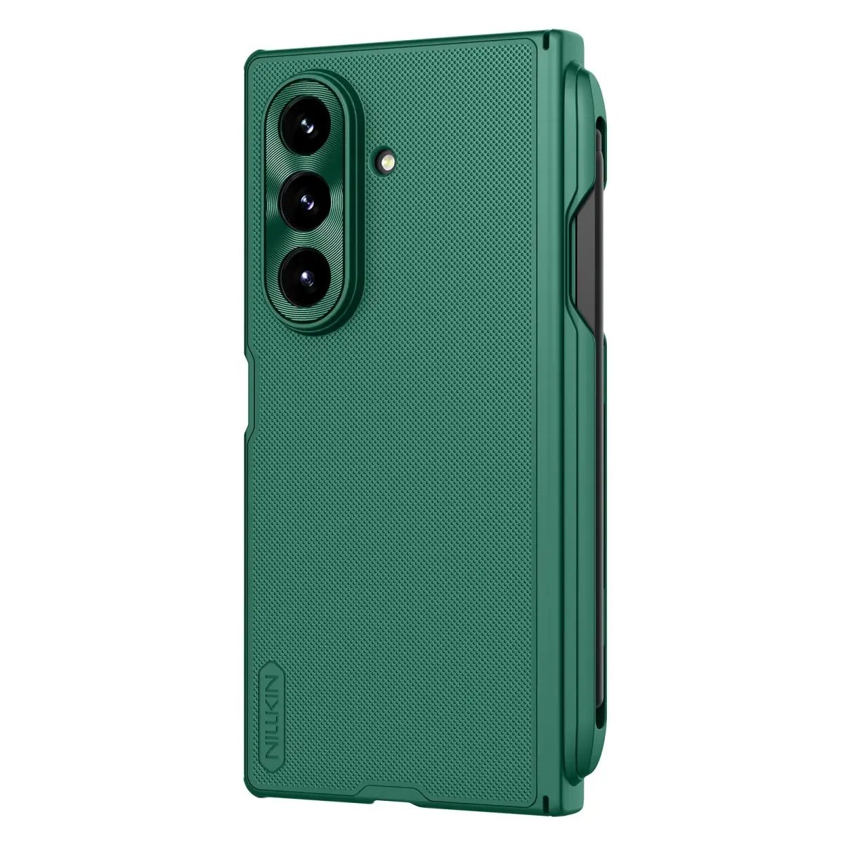 Nillkin Super Frosted FOLD Magnetic Pen Slot Back Cover for Samsung Galaxy Z Fold 7 Dark Green
