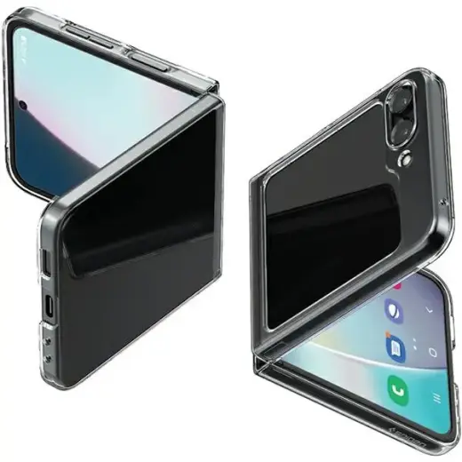 Spigen Air Skin telefoni ümbris Samsung Galaxy Z Flip 5 (F731) läbipaistev