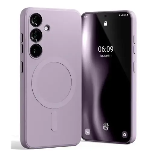 Mercury Semi-Silicon maciņš ar MagSafe atbalstu telefonam Samsung Galaxy A57 (A576) violets