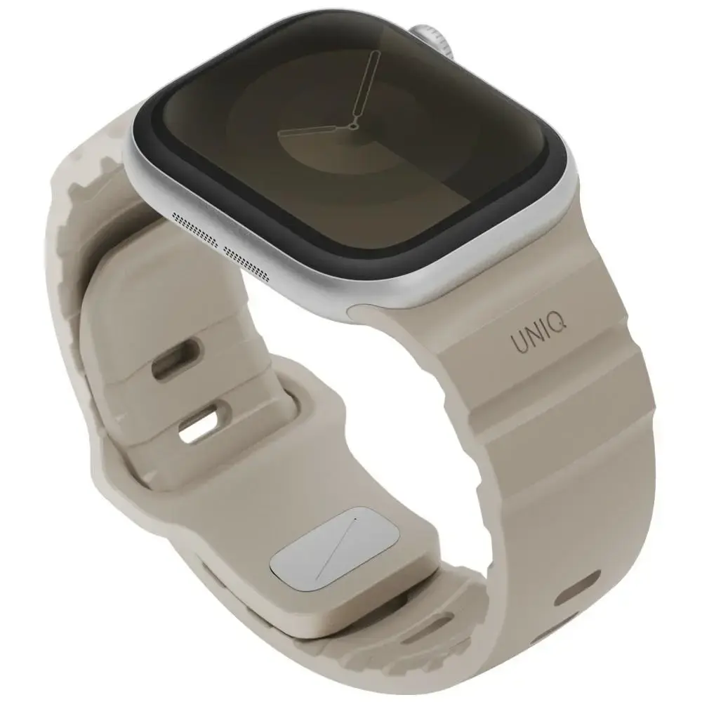 UNIQ Alton nutikella rihm Apple Watch (40/41/42 mm) jaoks | silikoonist | beež