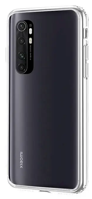 Fusion Accessories Ultra 1 mm Protect maciņš telefonam Xiaomi Mi 10 Lite caurspīdīgs