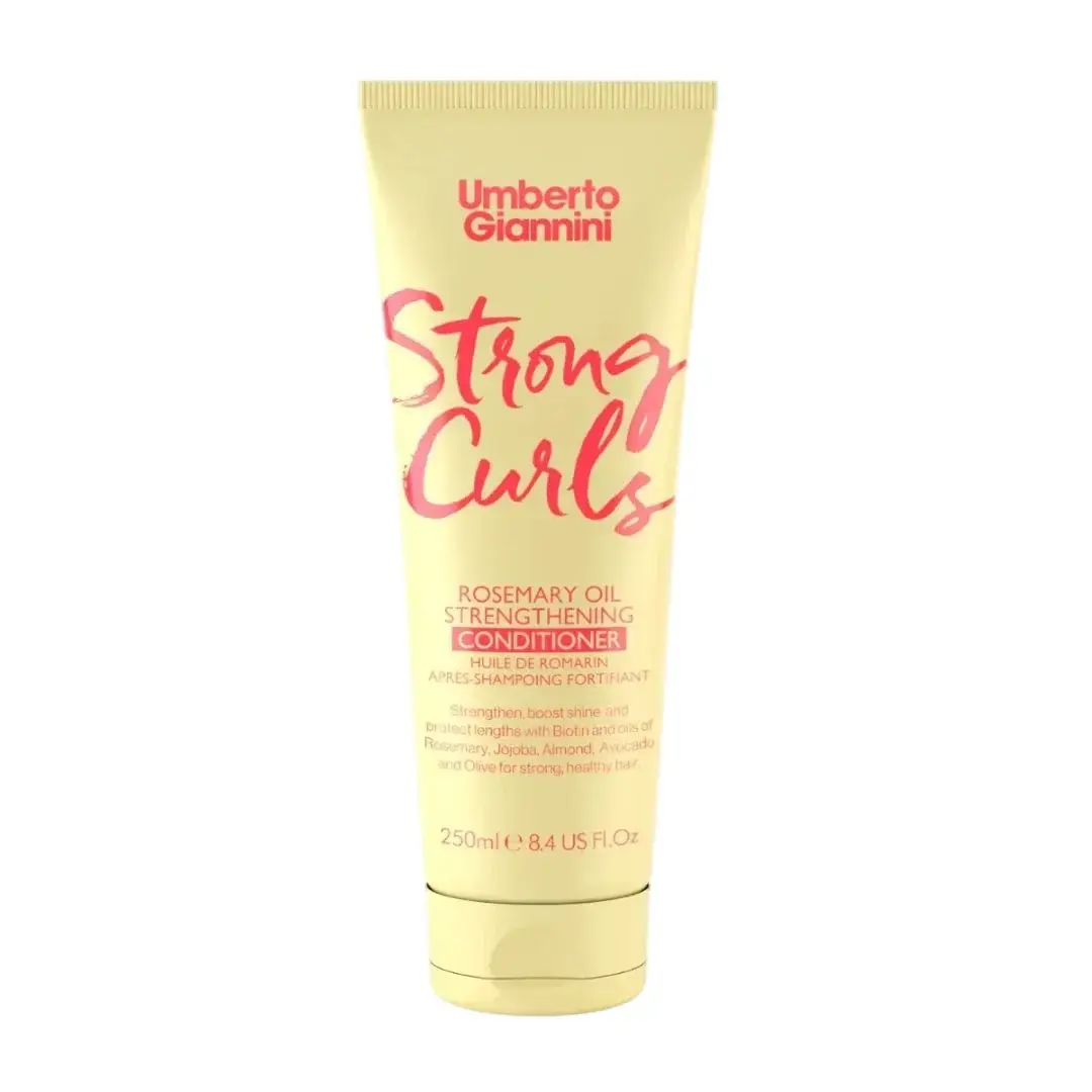 Umberto Giannini, Strong Curls, Hair Conditioner, Strengthening, 250 ml