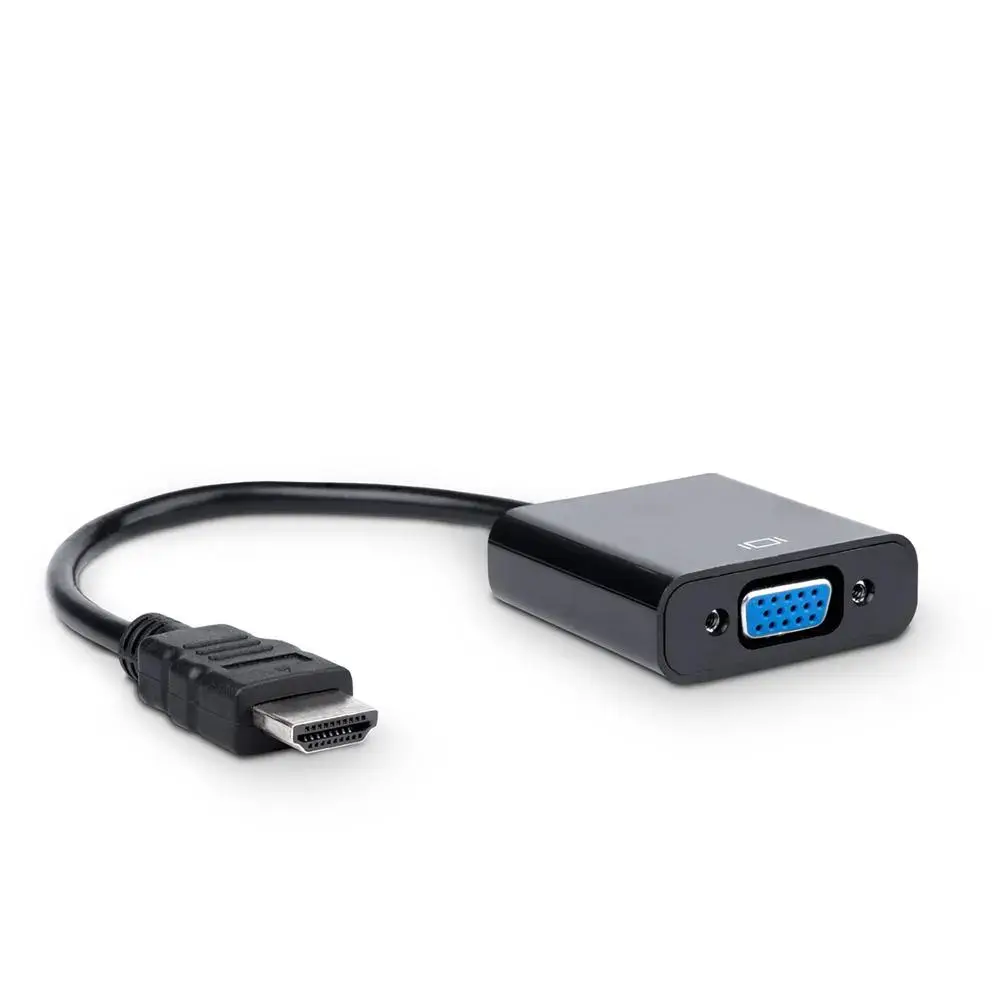 Akyga pārveidotājs pielāgots ar kabeli AK-AD-42 HDMI (m) | VGA (f) 15cm