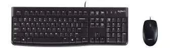 Klaviatūra + Pele Logitech Desktop MK120 USB