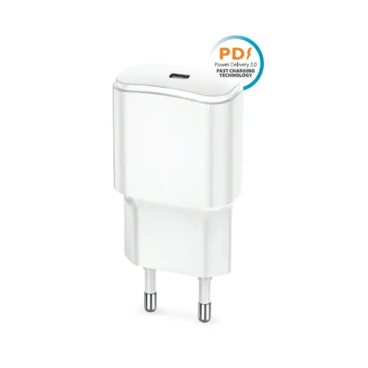 Forever TC-01 зарядное устройство | 20W | PD | USB-C | белое