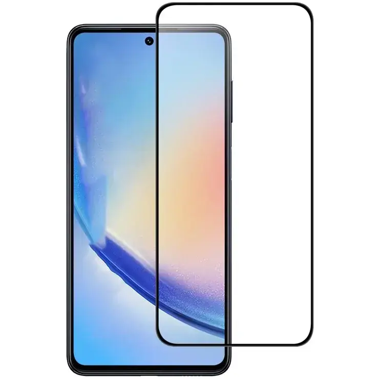 Fusion Full Glue 5D rūdīts stikls Samsung A166 | A165 | A176 Galaxy A16 4G|5G | A17 melns
