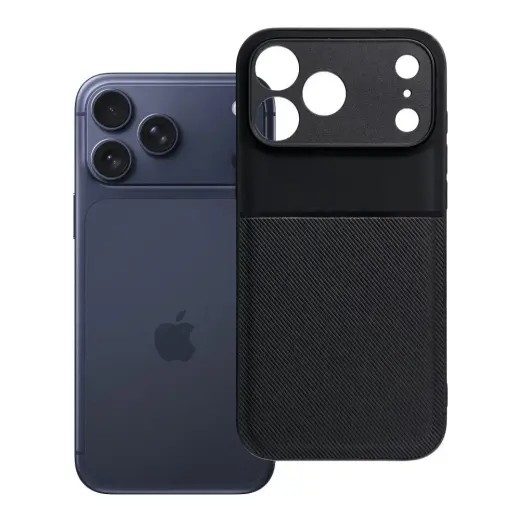 Noble telefono dėklas iPhone 17 Pro Max | iPhone 18 Pro Max juodas