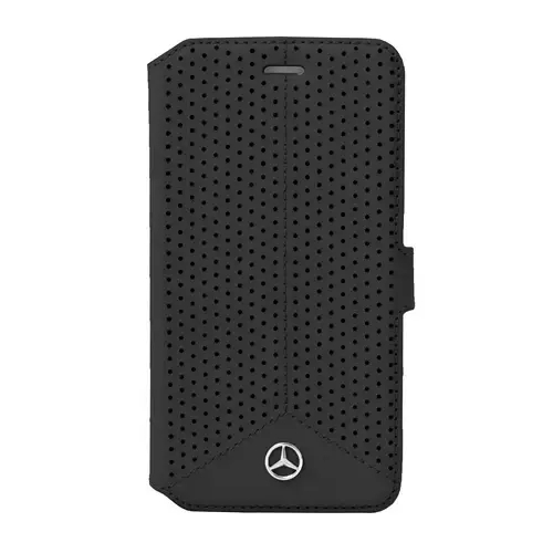 Mercedes MEFLBKSZ5PEBK grāmatveida maciņš telefonam Sony Xperia Z5 melns