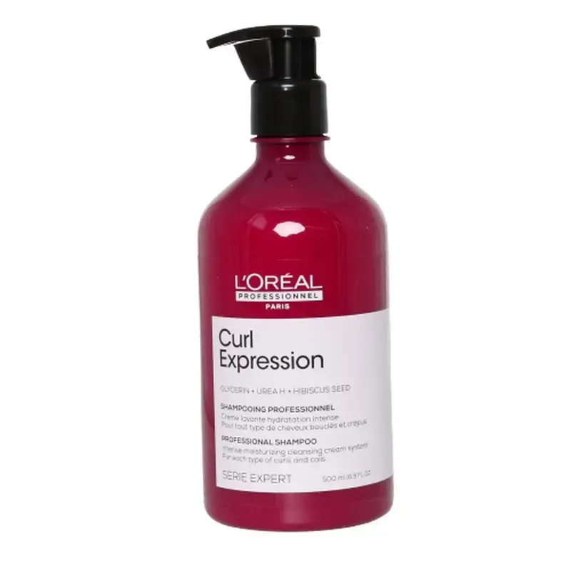L'oréal Professionnel Curl Expression Professional Shampoo Intense Moisturizing Cleansing Cream System 500 Ml