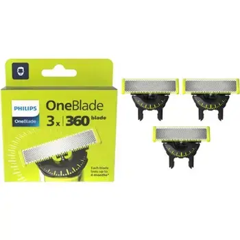 Philips OneBlade 360 QP430/50 - Náhradní břity pro celé tělo ( 3 ks )
