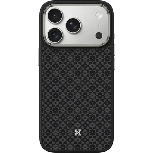 Benks Armor Pro Armor Grid Kevlar Metal Frame 600D telefoni ümbris iPhone 18 Pro | iPhone 17 Pro must