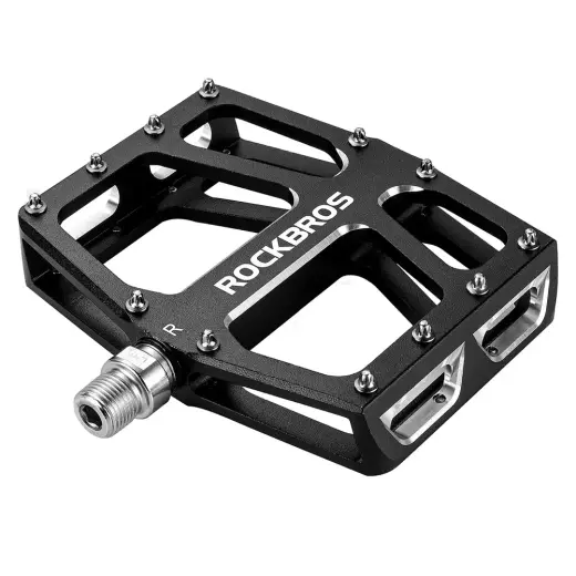 Rockbros K399-BK Wide Platform Bicycle Pedals - Black