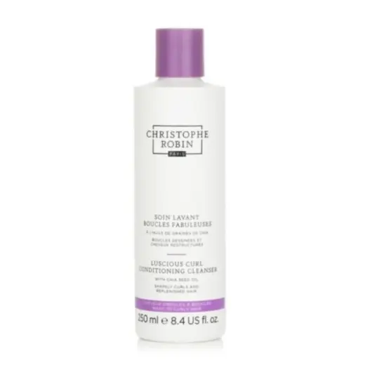Christophe Robin, Luscious Curl, Chia Seeds Oil, Hair Shampoo, Curl Defining, 250 ml