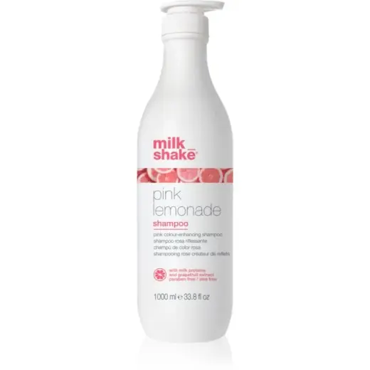 Milk Shake Pink Lemonade Colored Shampoo for Blonde Hair Odstín Pink 1000 Ml