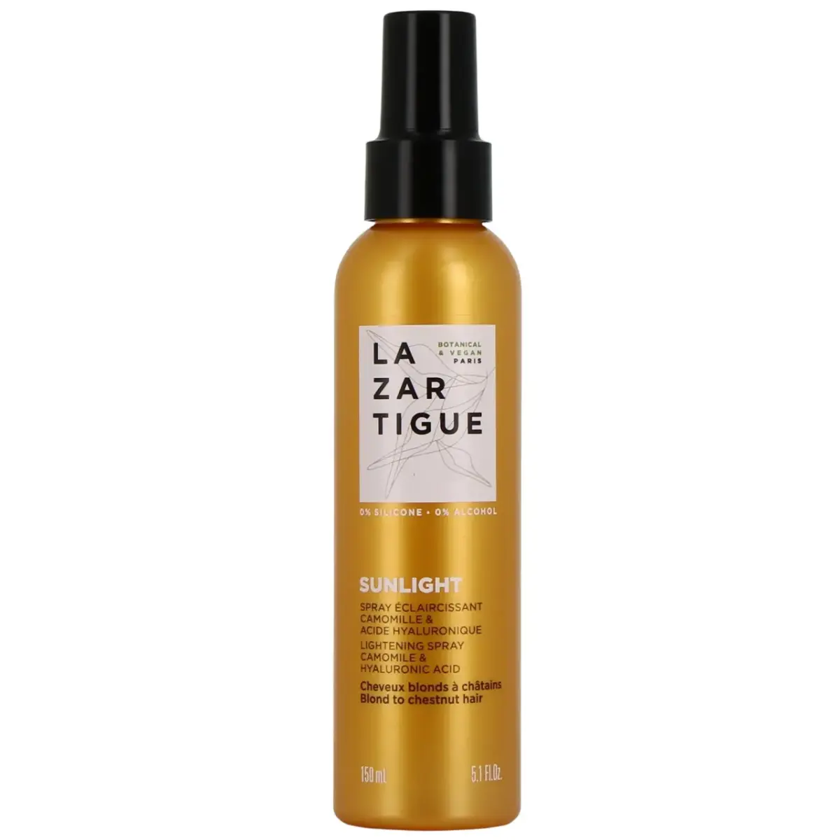Lazartigue, Sunlight Spray, Hair Lightening Spray, Lightening, Blonde To Light Brown , 150 ml