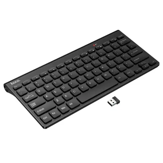 Wireless keyboard 2.4G QWERT Hoco GM70 black