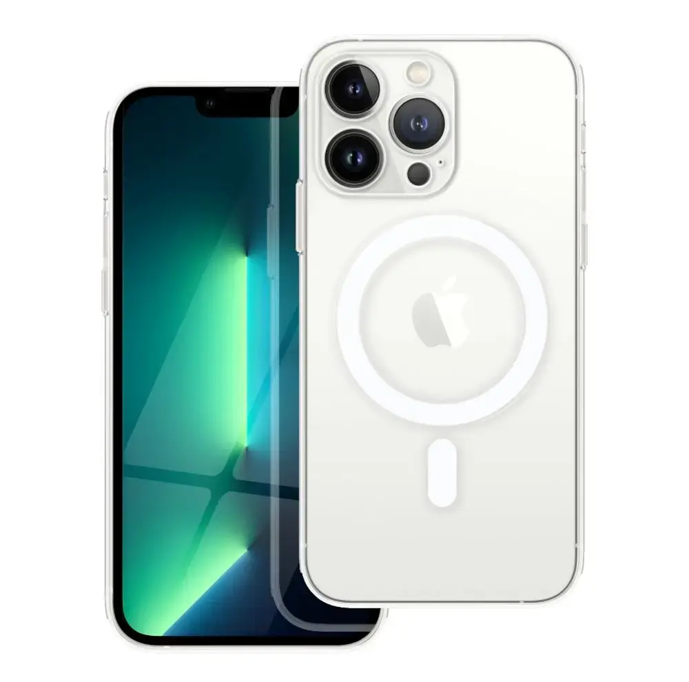 Clear Mag Cover maciņš ar MagSafe atbalstu telefonam iPhone 13 Pro caurspīdīgs