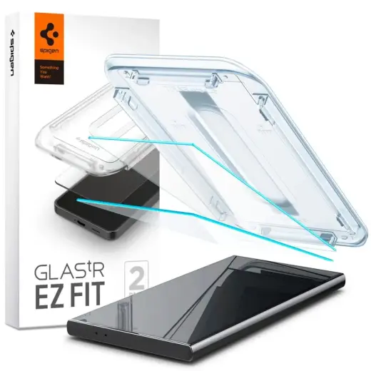 Spigen EZ Fit защитное стекло для телефона Samsung Galaxy S24 Ultra прозрачный 2 шт.