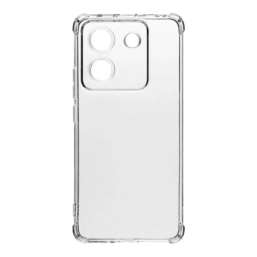Tactical TPU Back case for Poco M7 Pro transparent