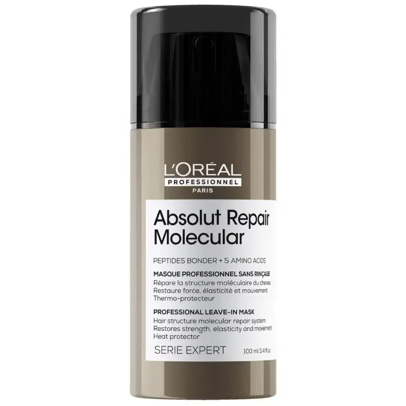 L'oreal Professionnel Serie Expert Absolut Repair Molecular Leave-in-Mask 100Ml in Clear