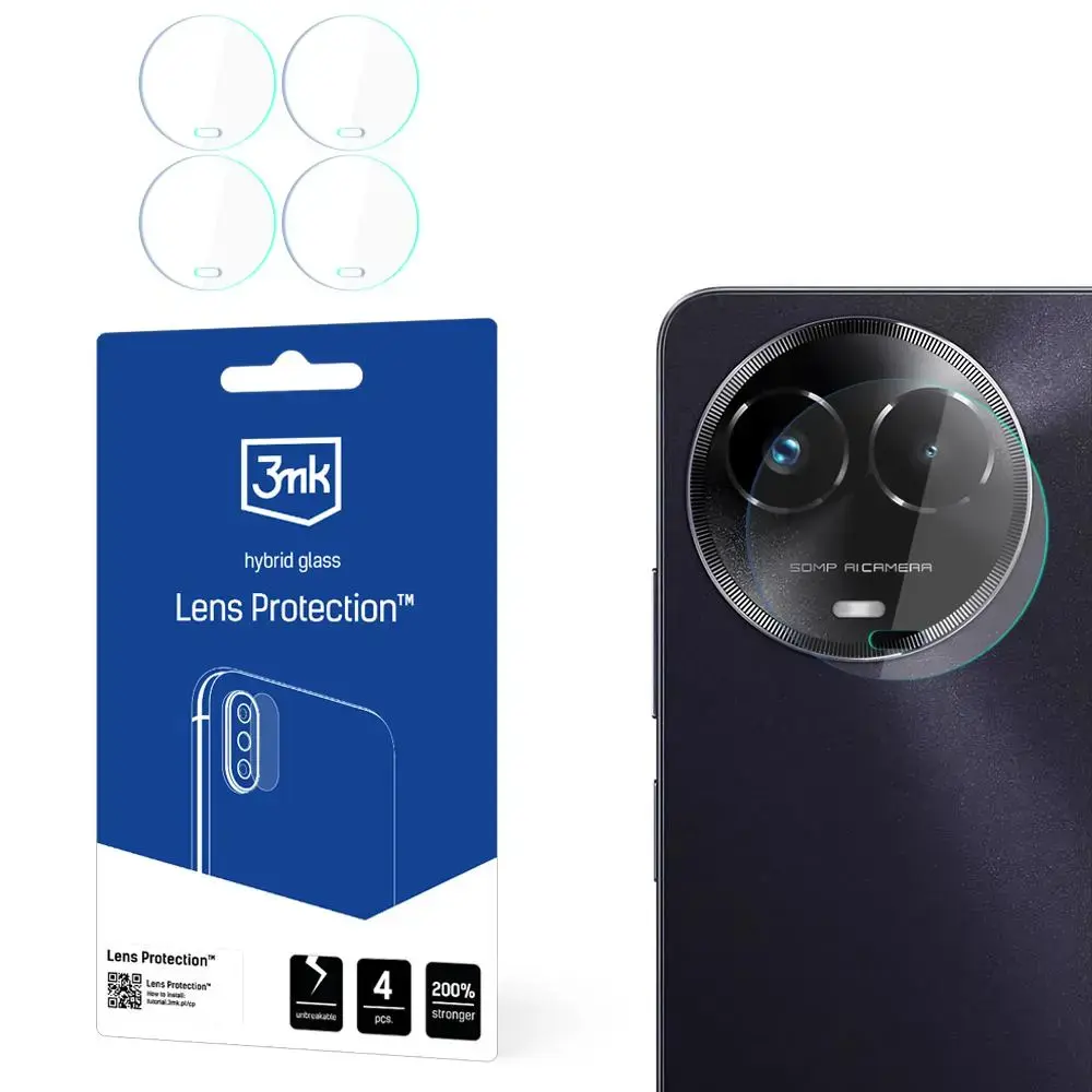 3mk Lens Protection camera lens protector for Realme C67 5G